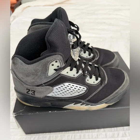 Jordan Retro 5 Anthracite - Picture 2 of 12